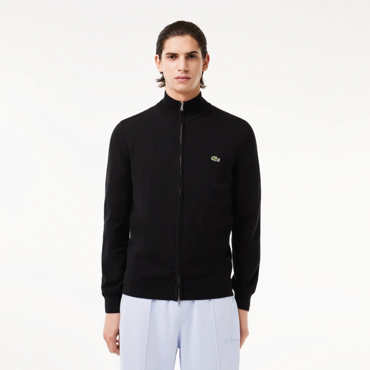 Мужской свитер Lacoste на молнии из органического хлопка