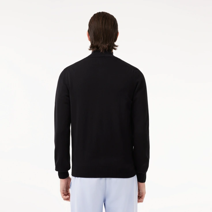 Мужской свитер Lacoste на молнии из органического хлопка