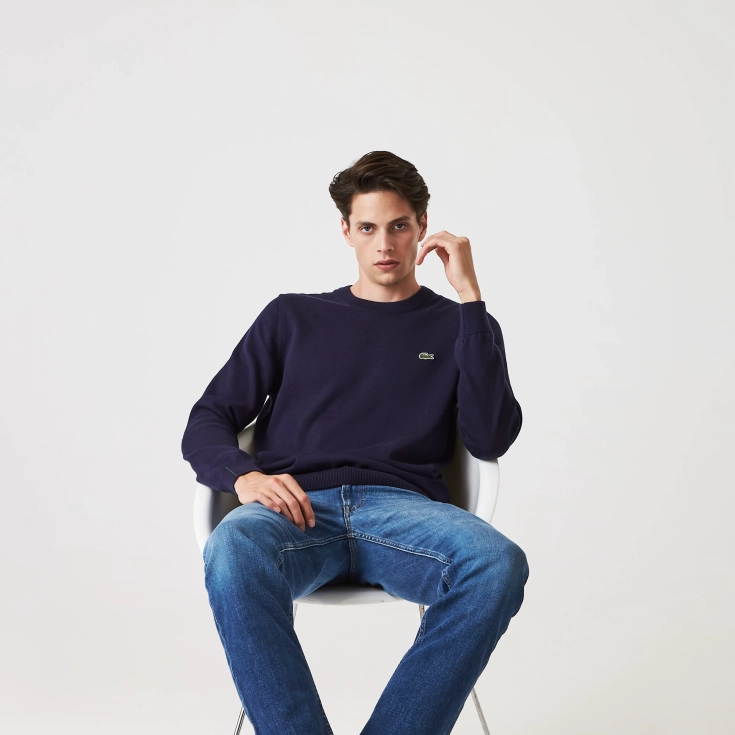 Мужской свитер Lacoste из органического хлопка