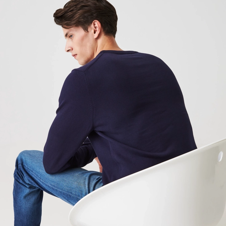 Мужской свитер Lacoste из органического хлопка