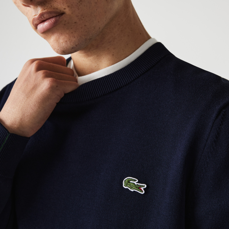 Мужской свитер Lacoste из органического хлопка