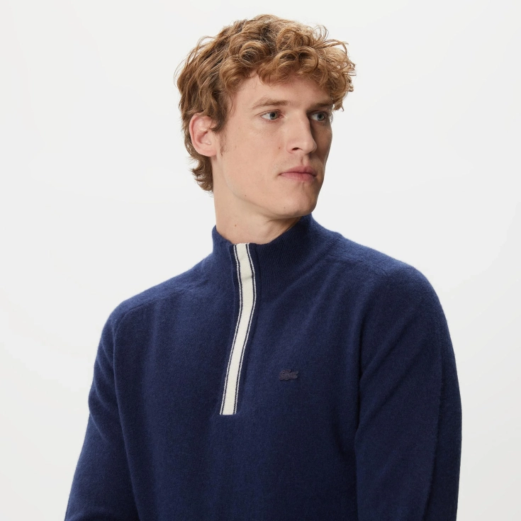 Мужской свитер Lacoste Regular Fit на молнии