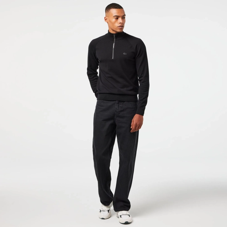 Мужской свитер Lacoste Regular Fit из смеси шерсти и хлопка