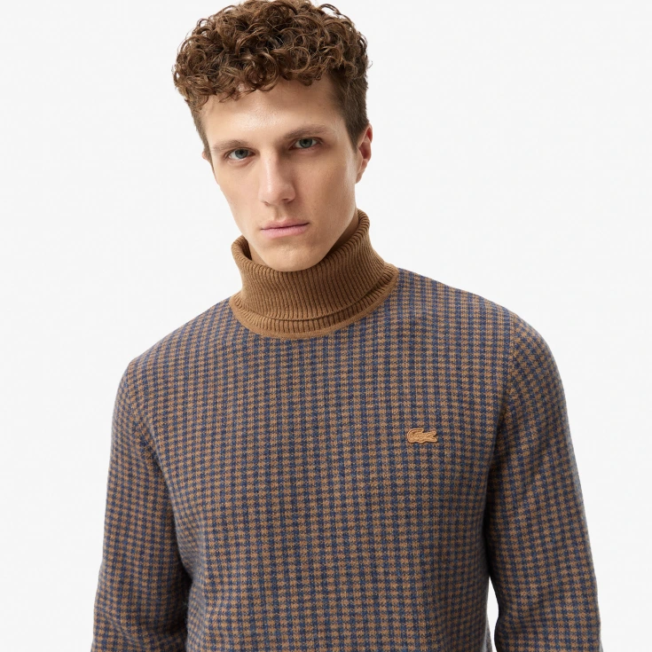 Мужской свитер Lacoste с высоким воротом CLASSIC FIT