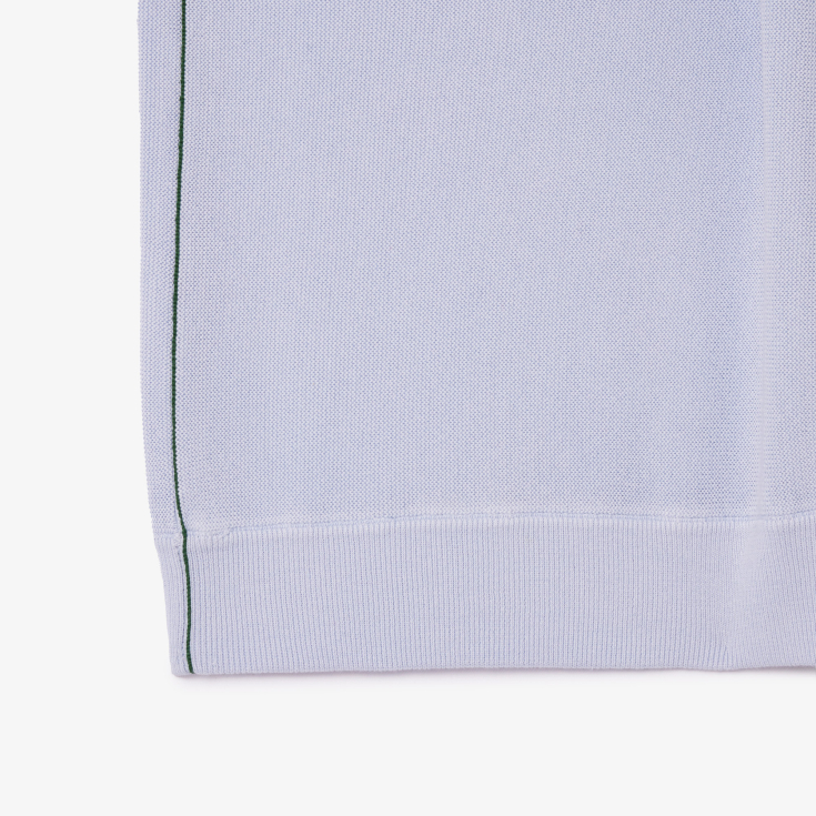 Мужское трикотажное поло Lacoste из органического хлопка