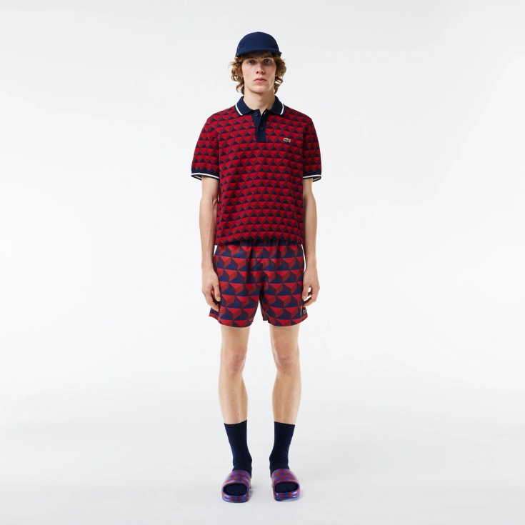 Мужское трикотажное поло Lacoste