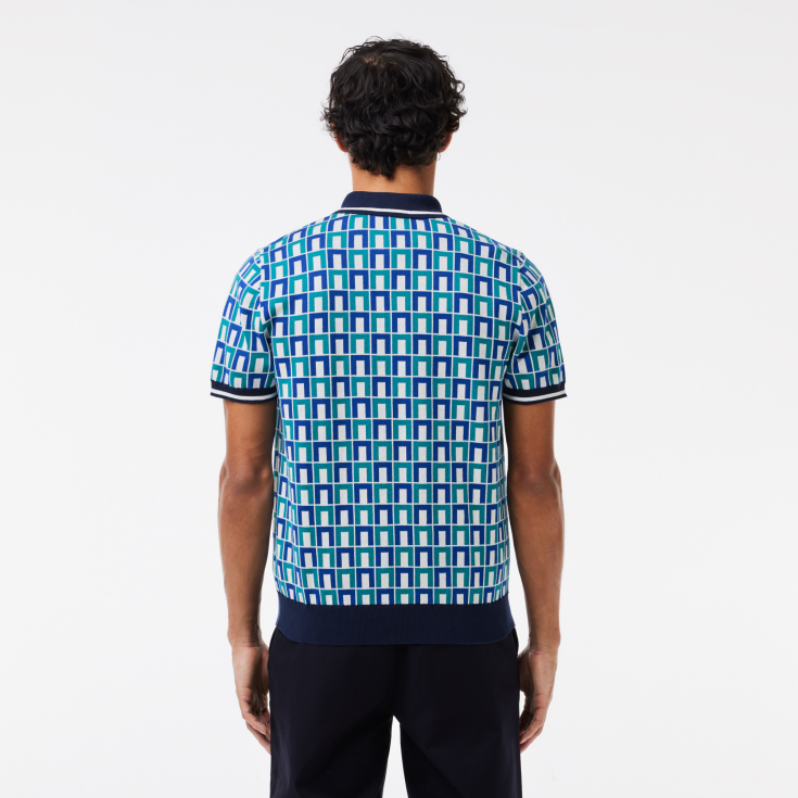 Мужское трикотажное поло Lacoste