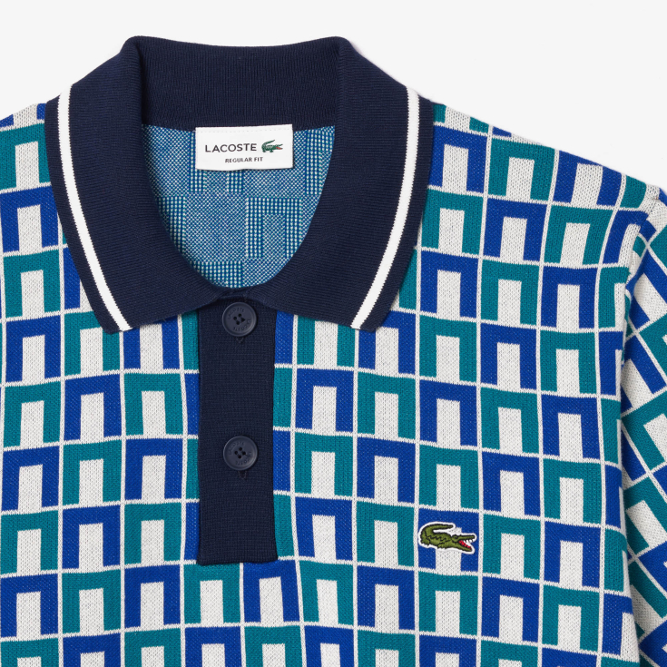 Мужское трикотажное поло Lacoste