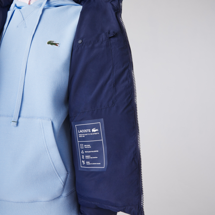 Женская стеганая куртка Lacoste