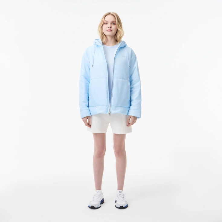 Женская куртка Lacoste с капюшоном