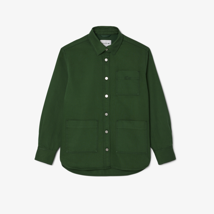 Женская джинсовая куртка Lacoste из органического хлопка