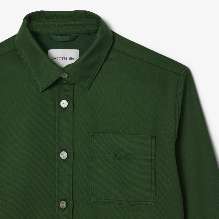 Женская джинсовая куртка Lacoste из органического хлопка