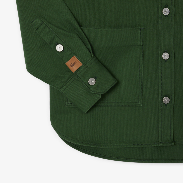 Женская джинсовая куртка Lacoste из органического хлопка