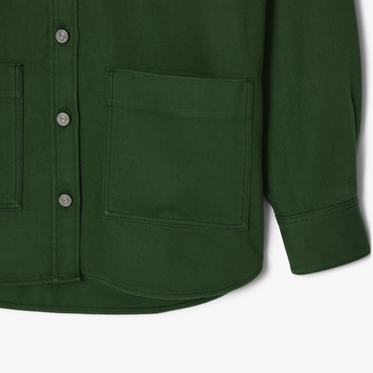 Женская джинсовая куртка Lacoste из органического хлопка