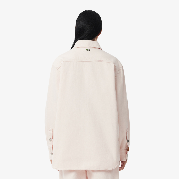 Женская джинсовая куртка Lacoste из органического хлопка