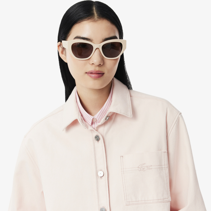 Женская джинсовая куртка Lacoste из органического хлопка