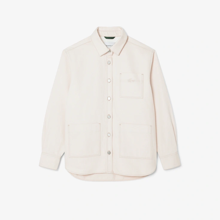 Женская джинсовая куртка Lacoste из органического хлопка