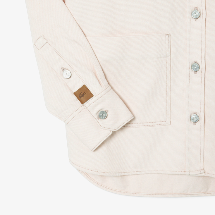 Женская джинсовая куртка Lacoste из органического хлопка