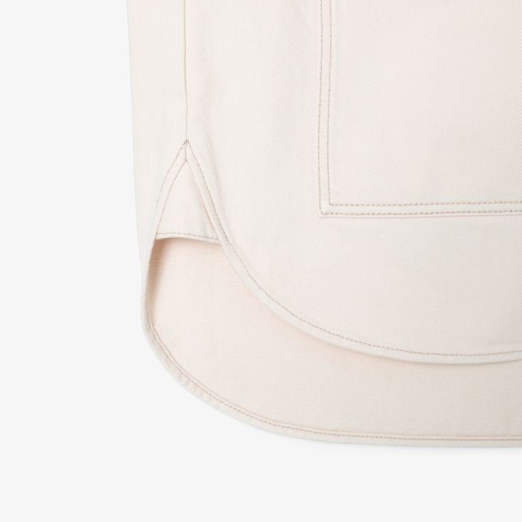 Женская джинсовая куртка Lacoste из органического хлопка