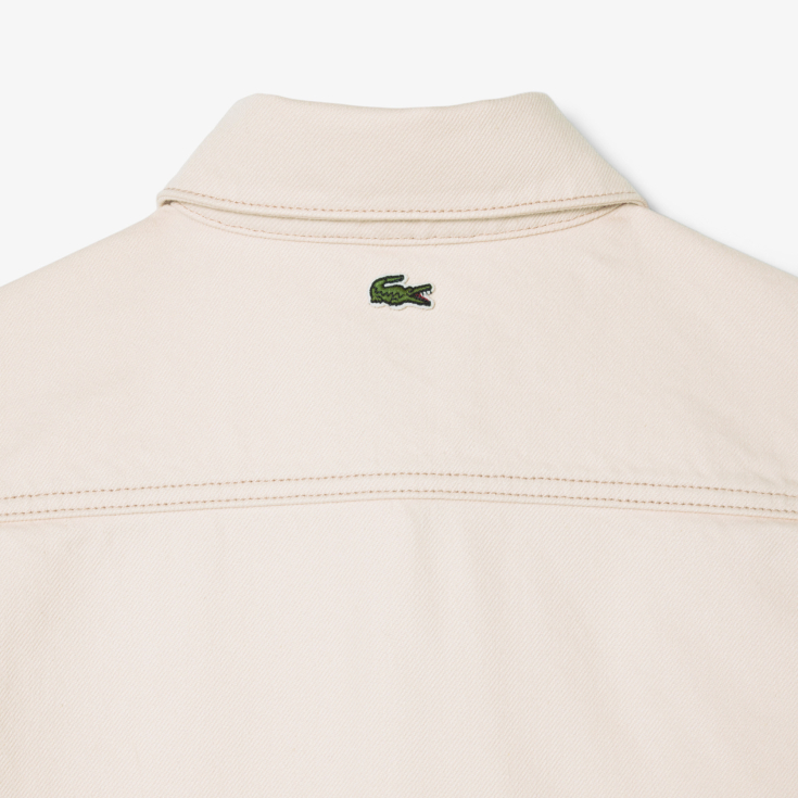 Женская джинсовая куртка Lacoste из органического хлопка