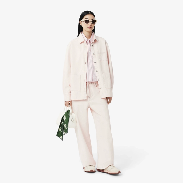 Женская джинсовая куртка Lacoste из органического хлопка