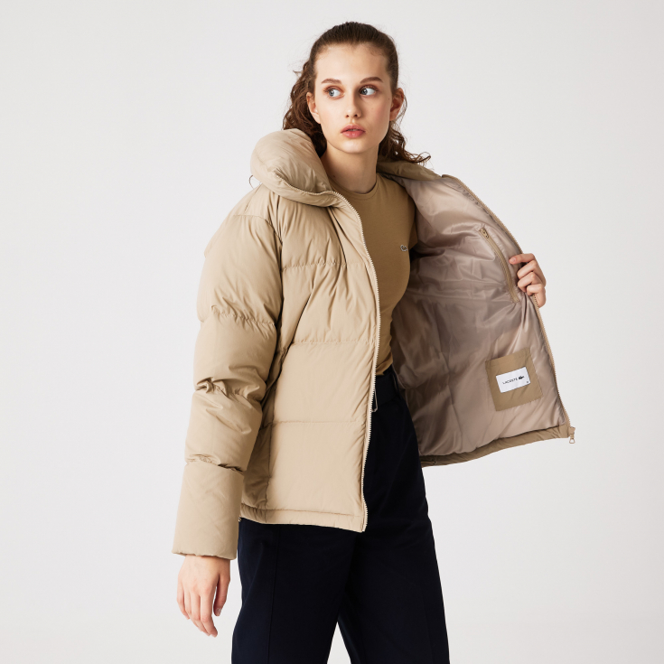 Женский пуховик Lacoste Quilted Puffer