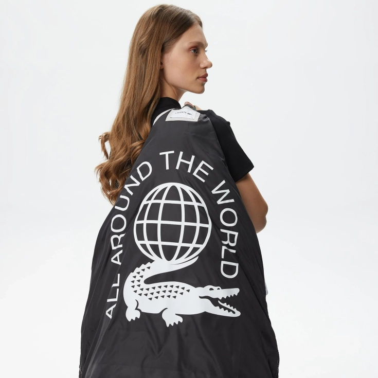 Женская куртка Lacoste с боковыми молниями