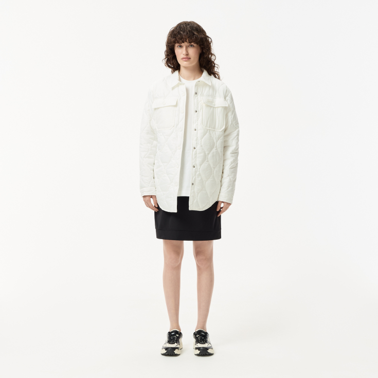 Женская стёганая куртка Lacoste