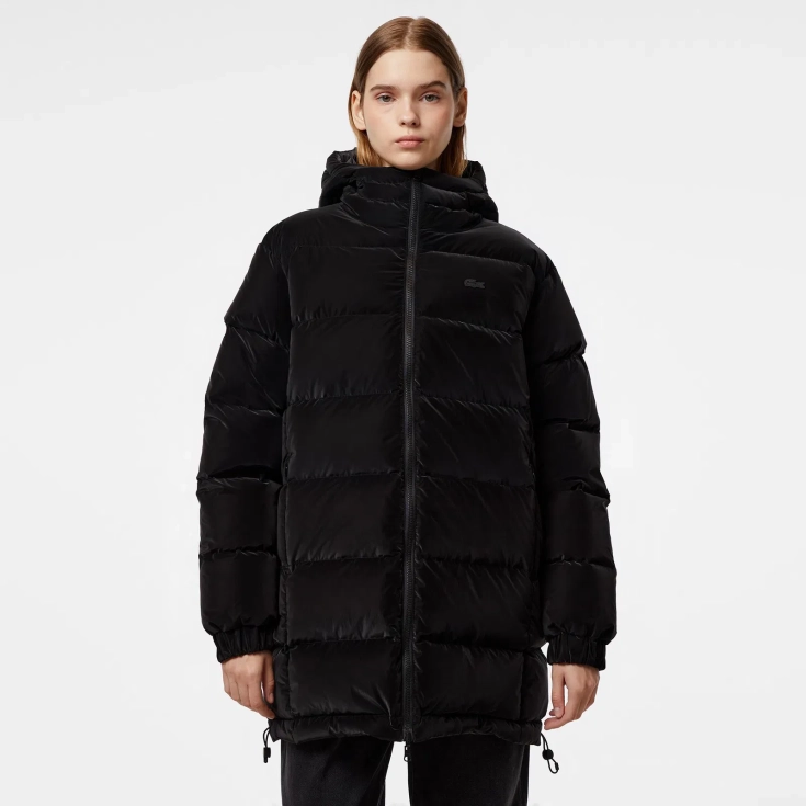 Женская утеплённая двусторонняя куртка Lacoste