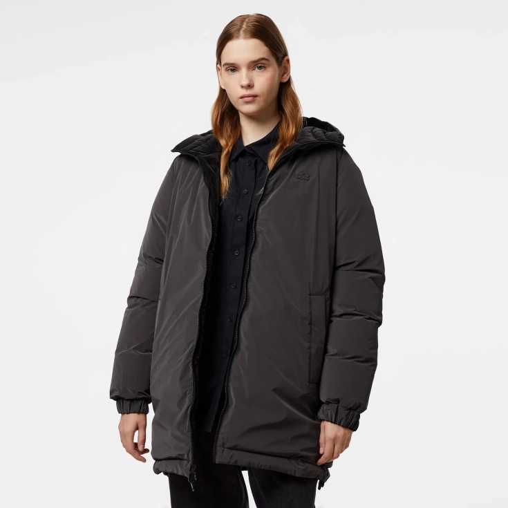 Женская утеплённая двусторонняя куртка Lacoste