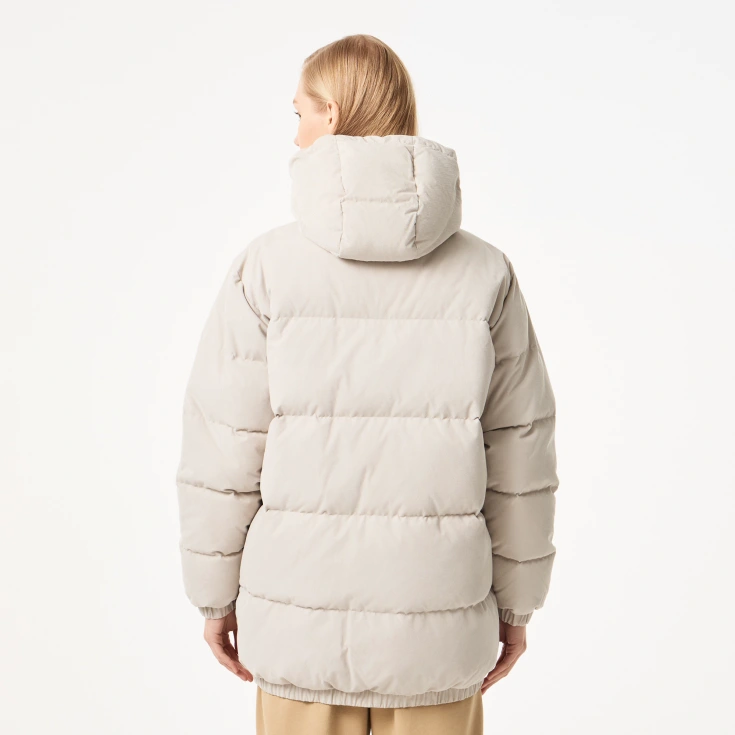 Женская куртка Lacoste с капюшоном