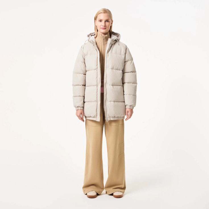 Женская куртка Lacoste с капюшоном