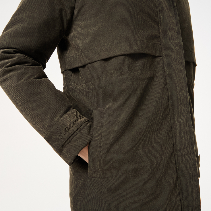 Женская парка Lacoste