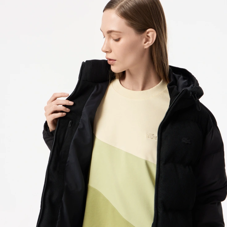 Женский короткий пуховик Lacoste