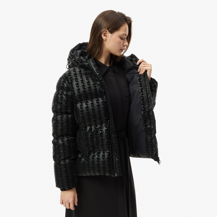 Женский короткий пуховик Lacoste