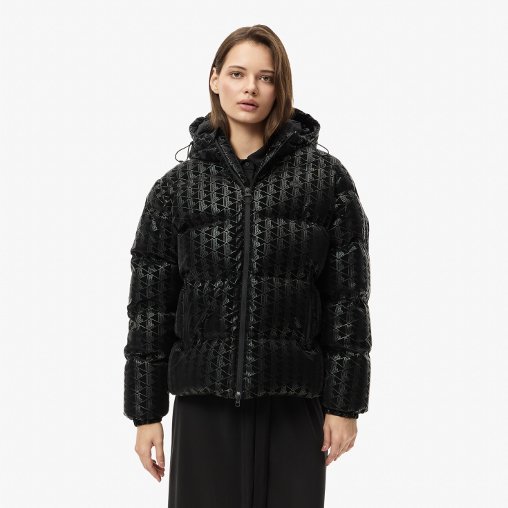 Женский короткий пуховик Lacoste