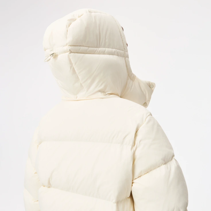 Женская короткая куртка Lacoste с капюшоном