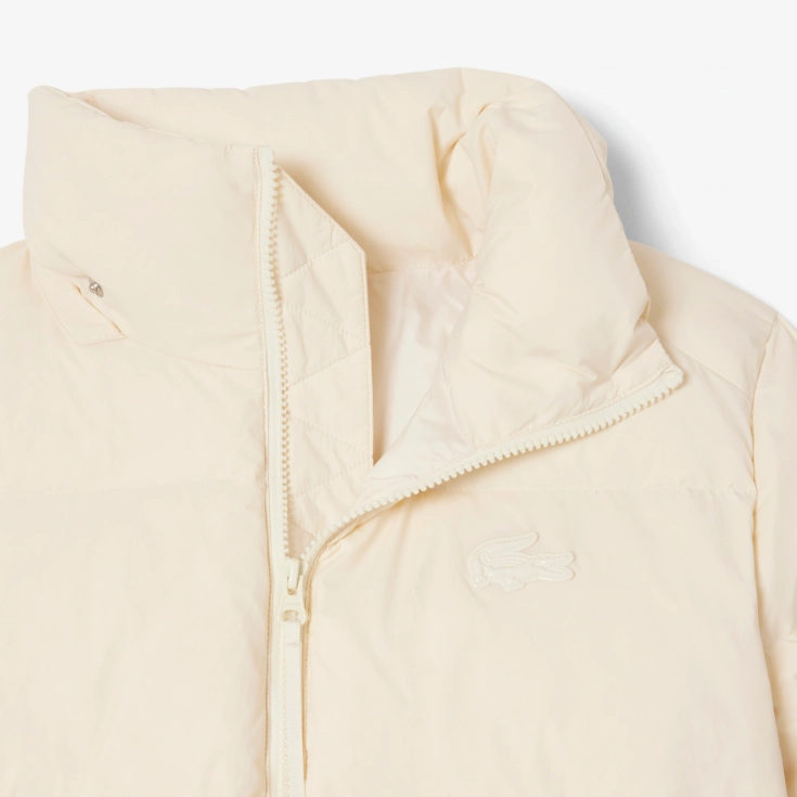 Женская короткая куртка Lacoste с капюшоном