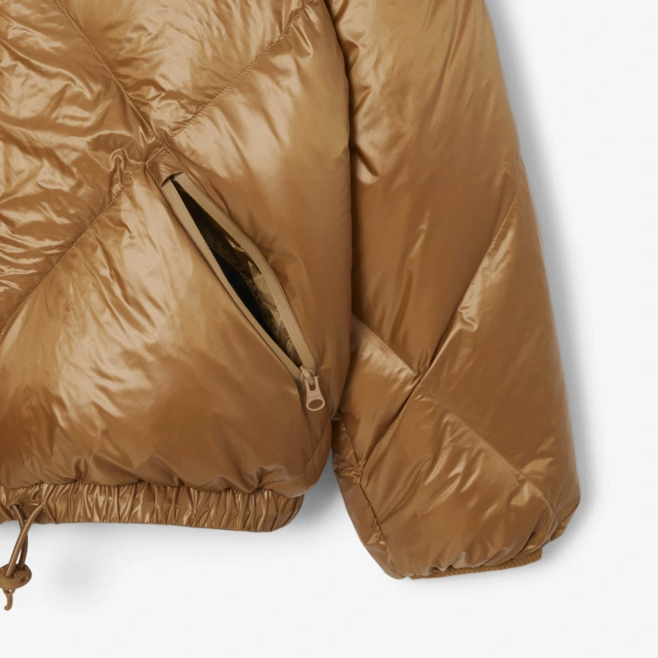 Женский дутый короткий пуховик Lacoste OVERSIZE FIT