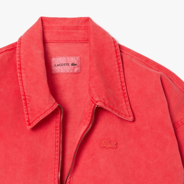 Женская джинсовая куртка Lacoste Relaxed Fit