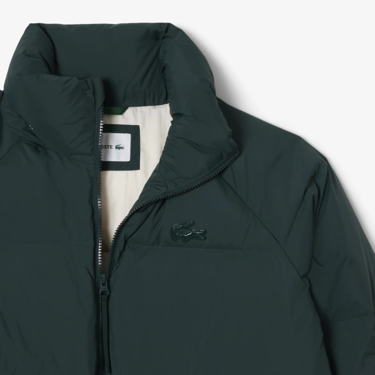 Женская парка Lacoste с капюшоном