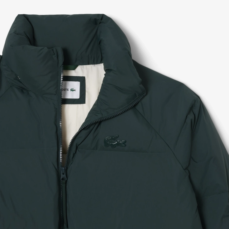 Женская парка Lacoste с капюшоном