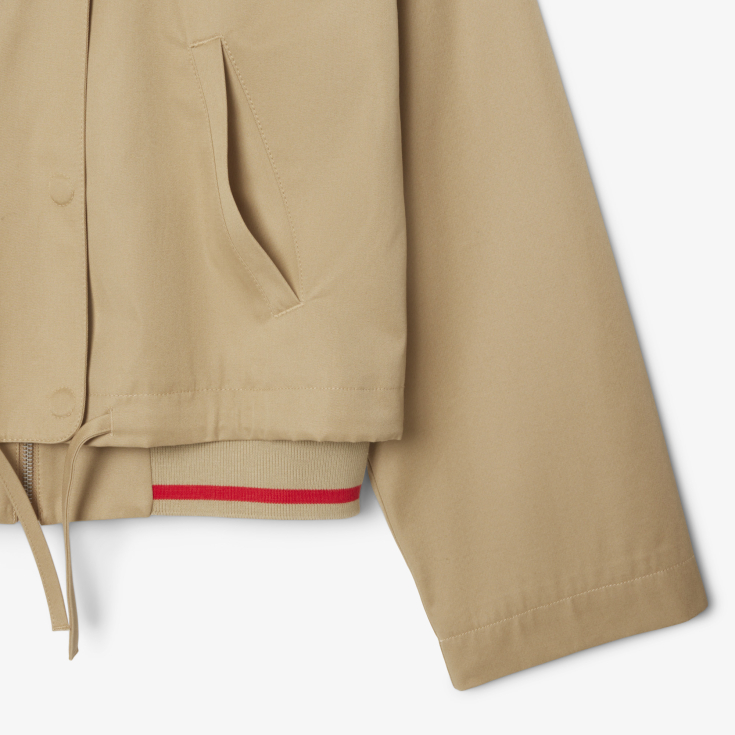 Женская куртка Lacoste из хлопка