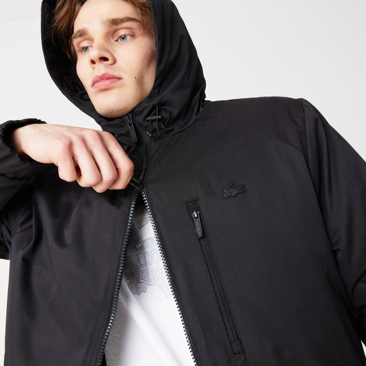 Мужская куртка-ветровка Lacoste с капюшоном
