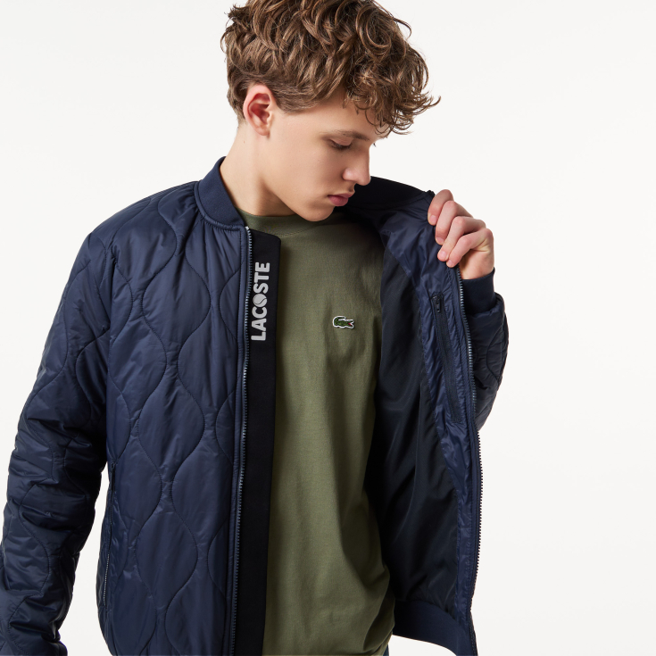 Мужская стёганая куртка Lacoste