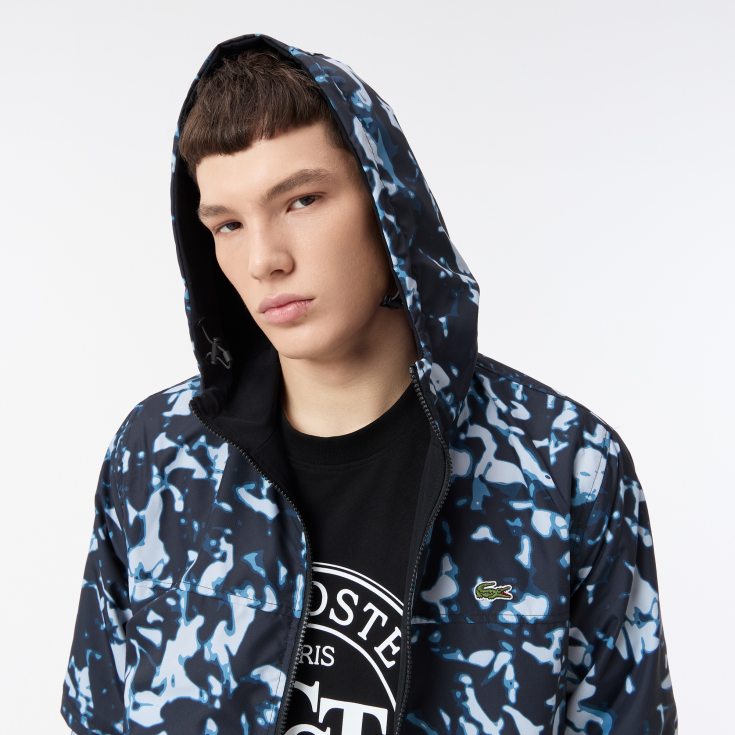 Мужская двусторонняя ветровка Lacoste