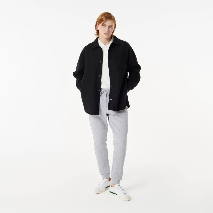 Мужская куртка Lacoste из смеси с овечьей шерстью