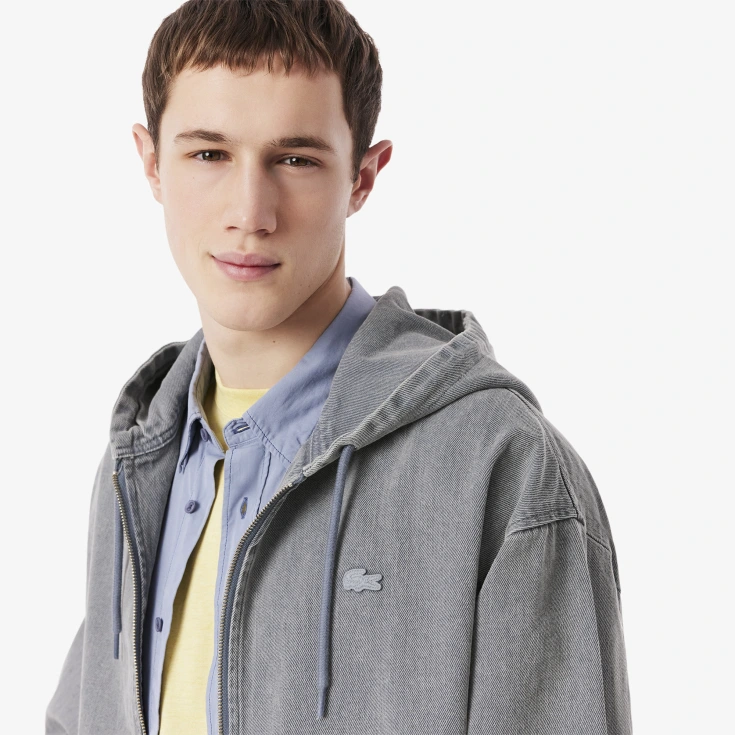 Мужская джинсовая куртка Lacoste