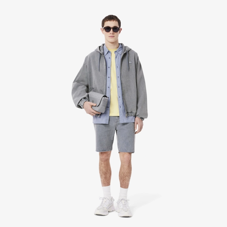 Мужская джинсовая куртка Lacoste