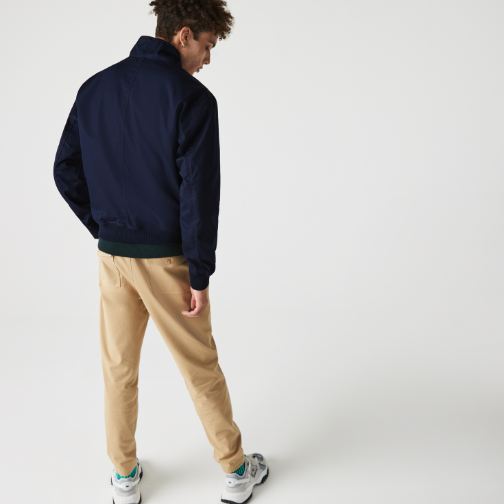 Мужская водоотталкивающая куртка  Lacoste на молнии